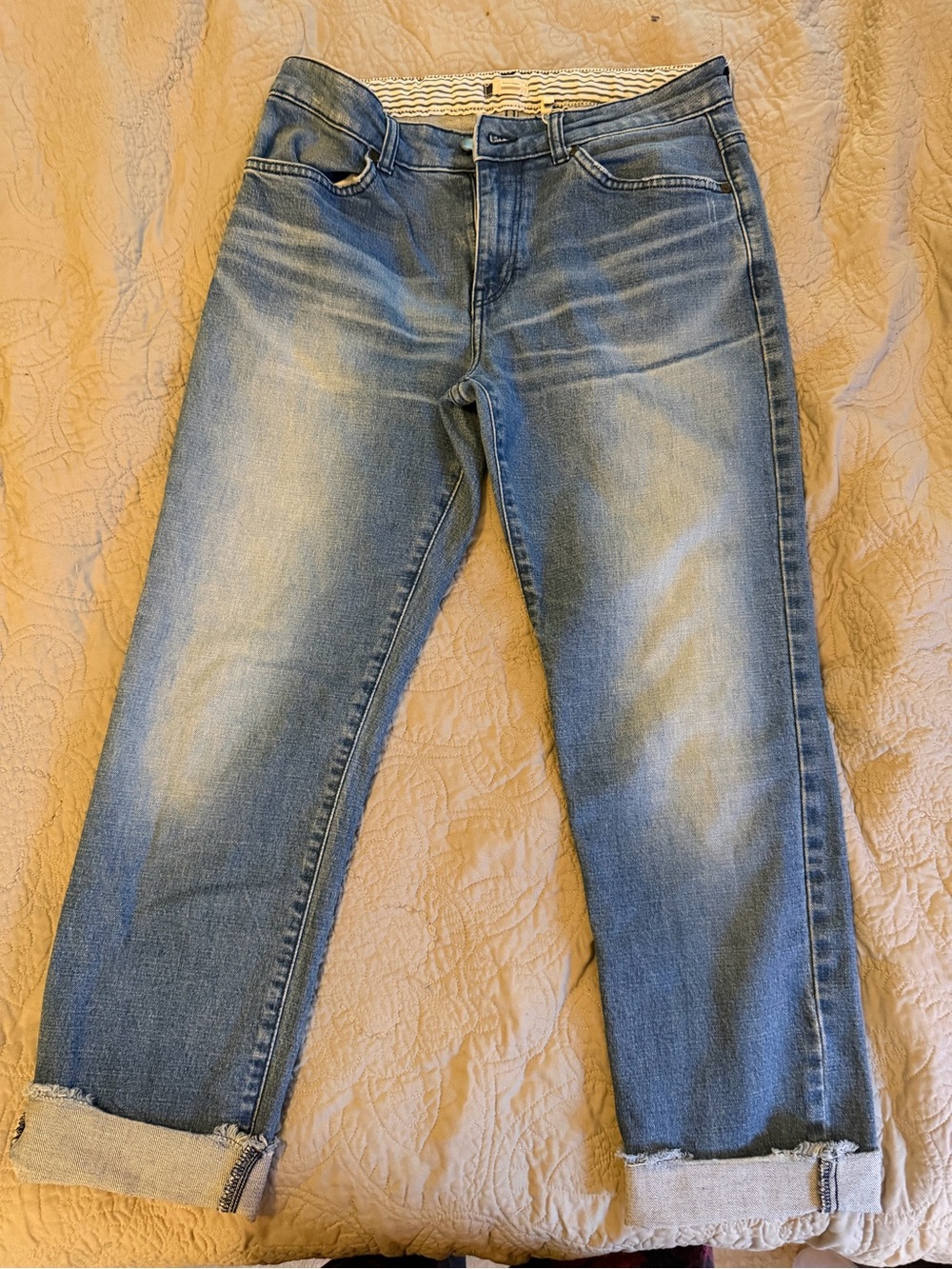 Roxy cuffed loose fit Jeans